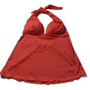 Women's Salmon Colored Tikini Top, Size 8